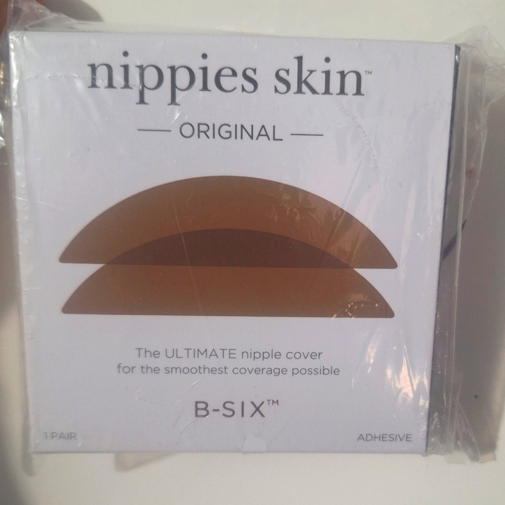 NIPPIES SKIN B-Six Nipple Covers - New And Sealed - Coco Color
